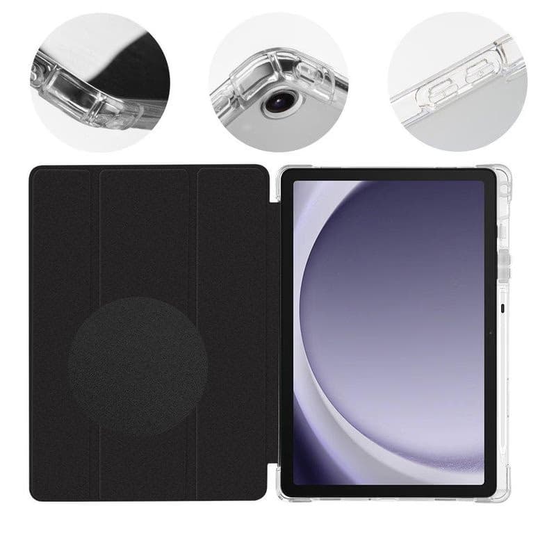 OBAL:ME MistyTab Puzdro pre Samsung Galaxy Tab A9+ Black 2