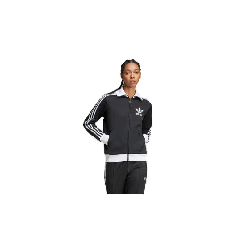 Dámska mikina so zipsom ADIDAS ORIGINALS CLASSIC TT-BLACK 1