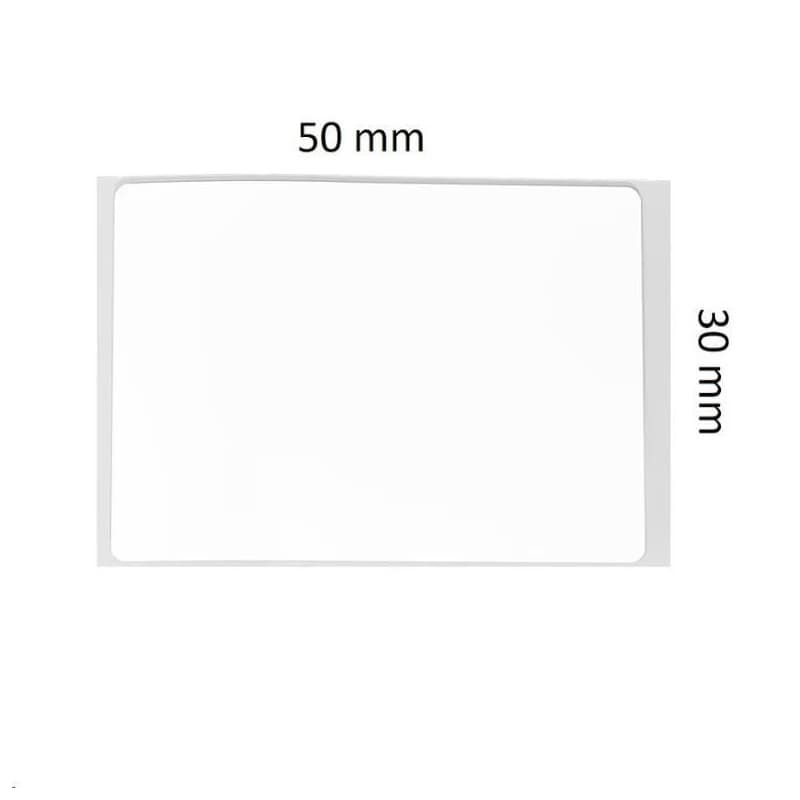 Niimbot štítky R 50x30mm 230ks White pre B21, B21S, B3S, B1 3