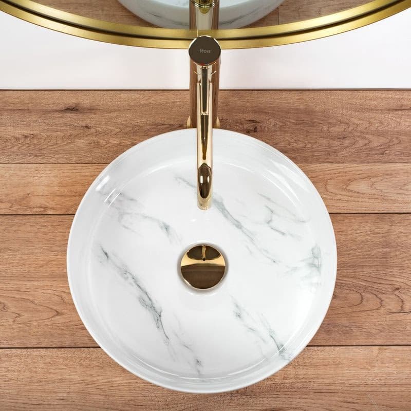 REA - Umývadlo na dosku Sami Nature Marble REA-U6606 3