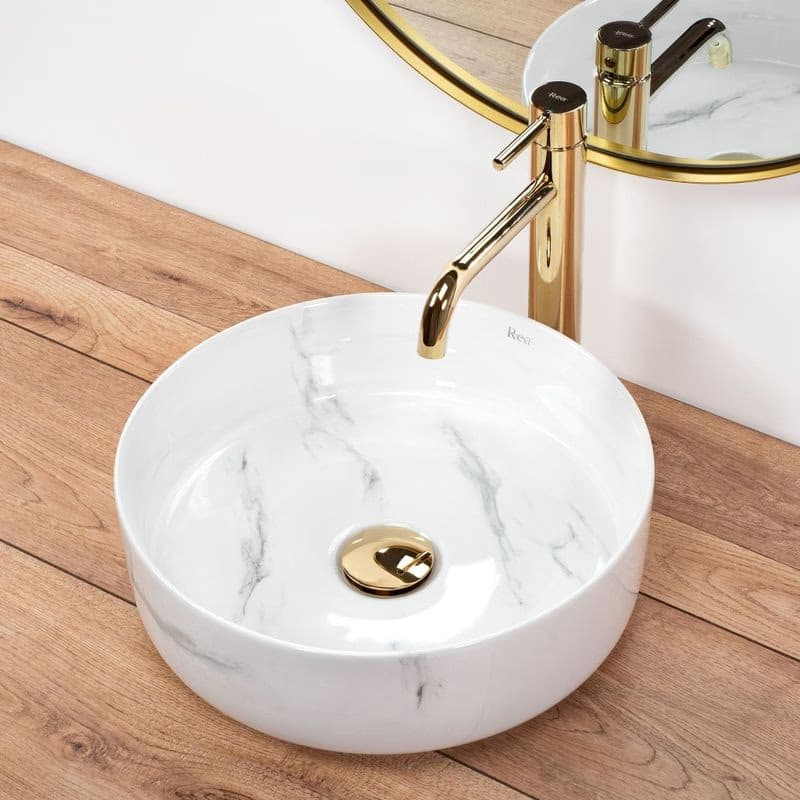 REA - Umývadlo na dosku Sami Nature Marble REA-U6606 4