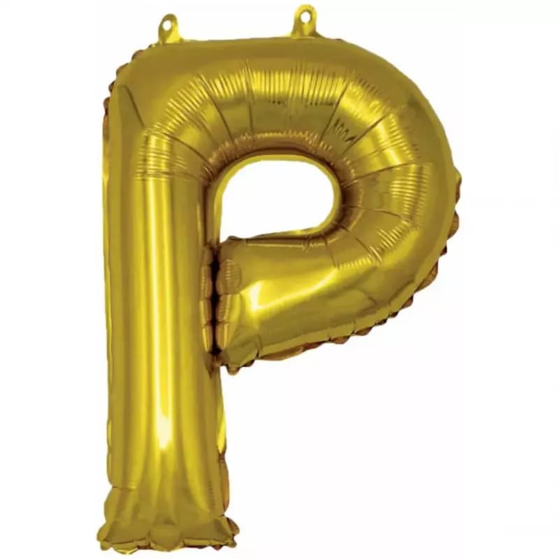Fóliový balón písmeno P My Party 30cm 1