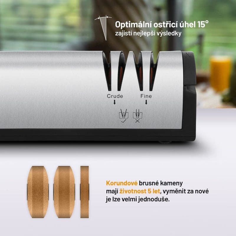 Lauben Knife Sharpener 4700SB - ostrič nožov a nožníc 4