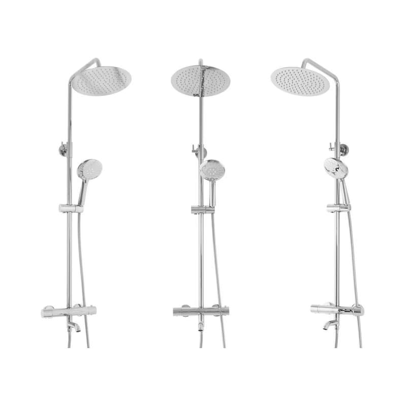 REA REA - Sprchový set s bateriou 150mm Lungo chróm REA-P6607 2