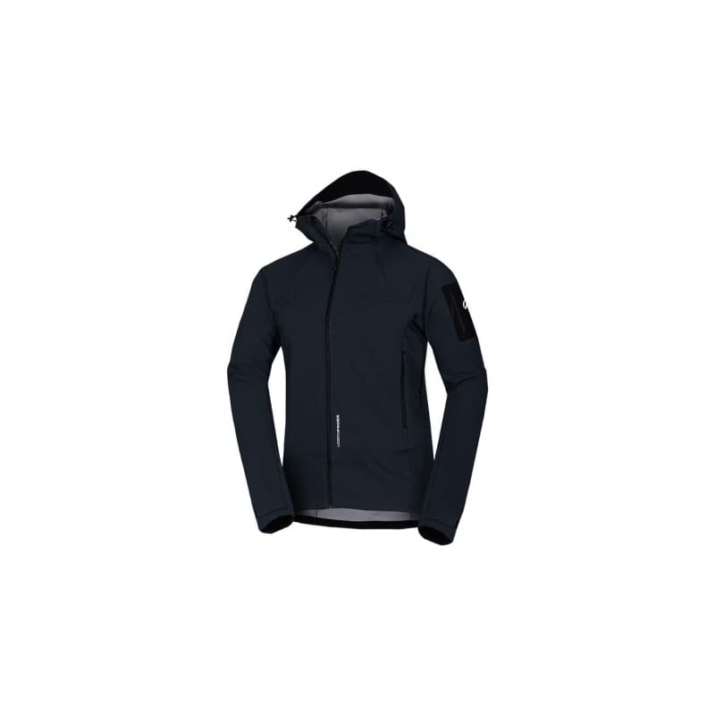 Pánska turistická softshellová bunda NORTHFINDER FABIO-269black 1