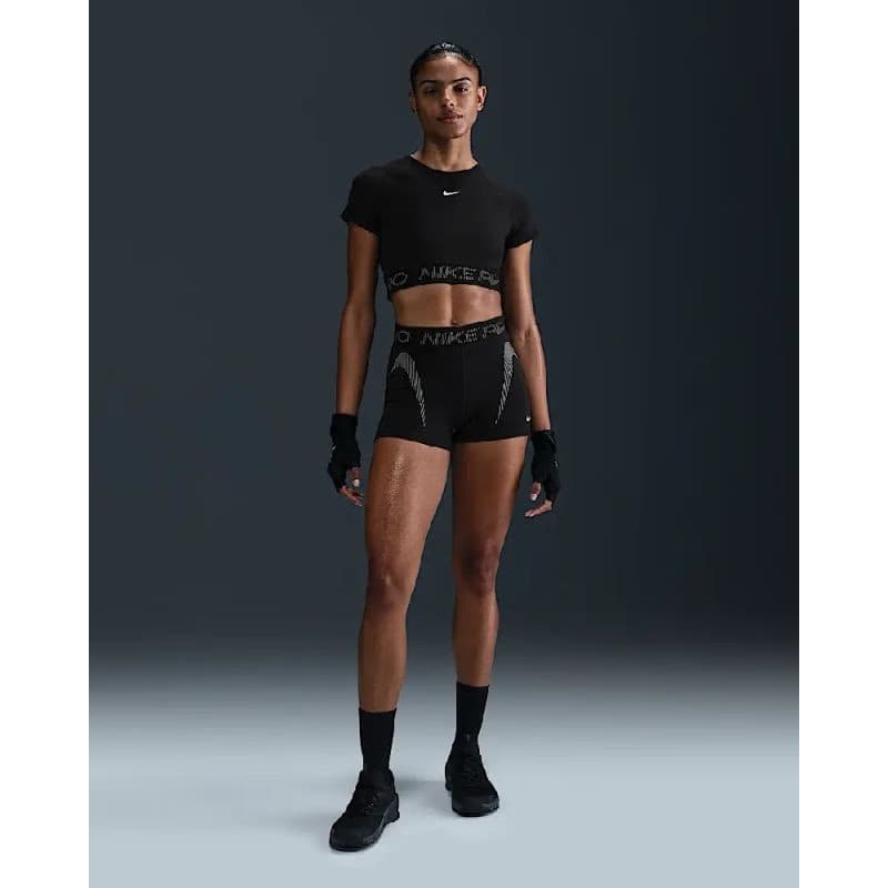 Dámske tréningové kraťasy NIKE PRO W NP DF MR 3IN SHORT TT GRX-010-Black 5