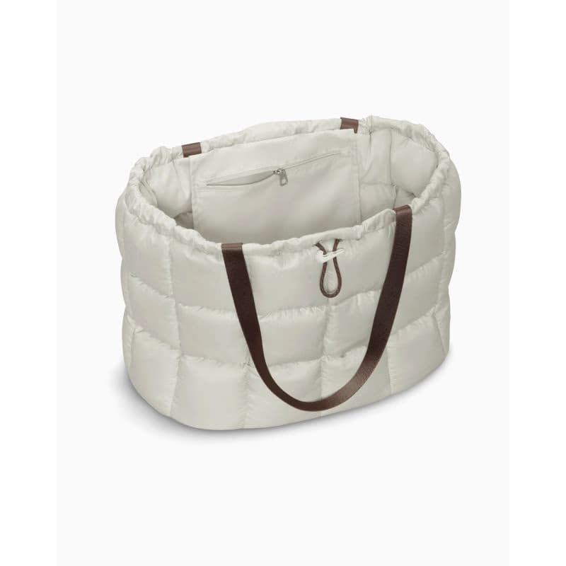 Dámska taška cez rameno NIKE Puffle Tote Bag 2.0 light bone mink brown sail 4