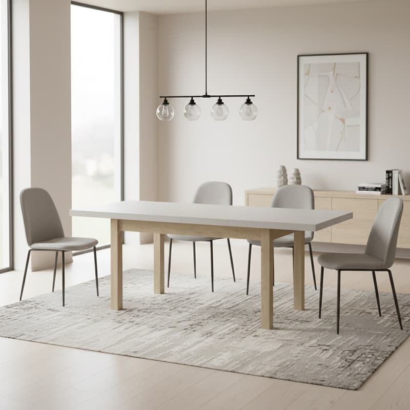 Signal Jedálenský stôl PRESTO | kašmír / dub cremona torro 80 x 140 cm 1
