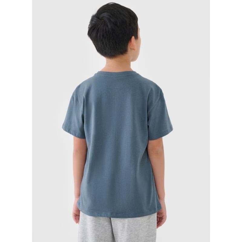 Chlapčenské tričko s krátkym rukávom 4F JUNIOR TSHIRT M2325-46S-TEAL 3