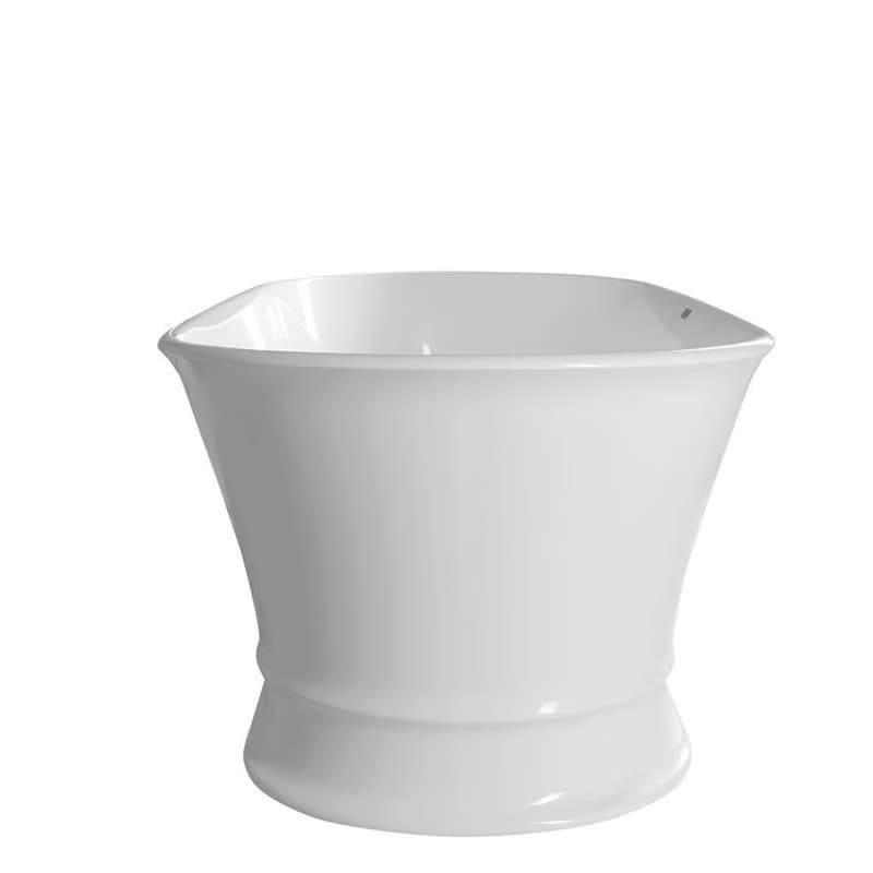 POLYSAN - DELONIX voľne stojaca vaňa liaty mramor 170x84x61,5cm, biela 92130 6