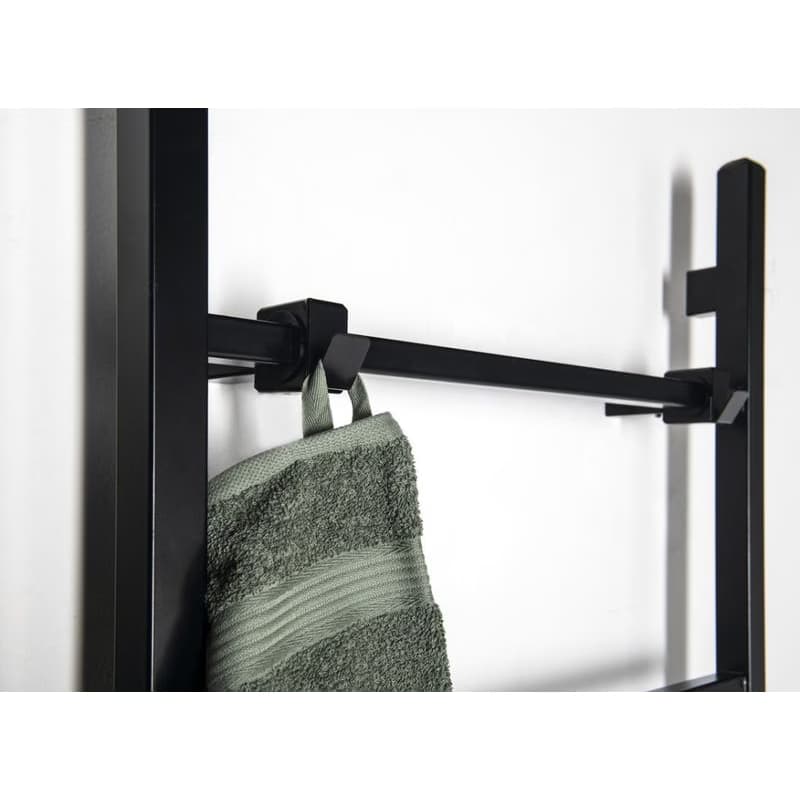 SAPHO - BARBO elektrický sušiak uterákov, hranatý, 600x1600, 160 W, čierna mat BB906 3