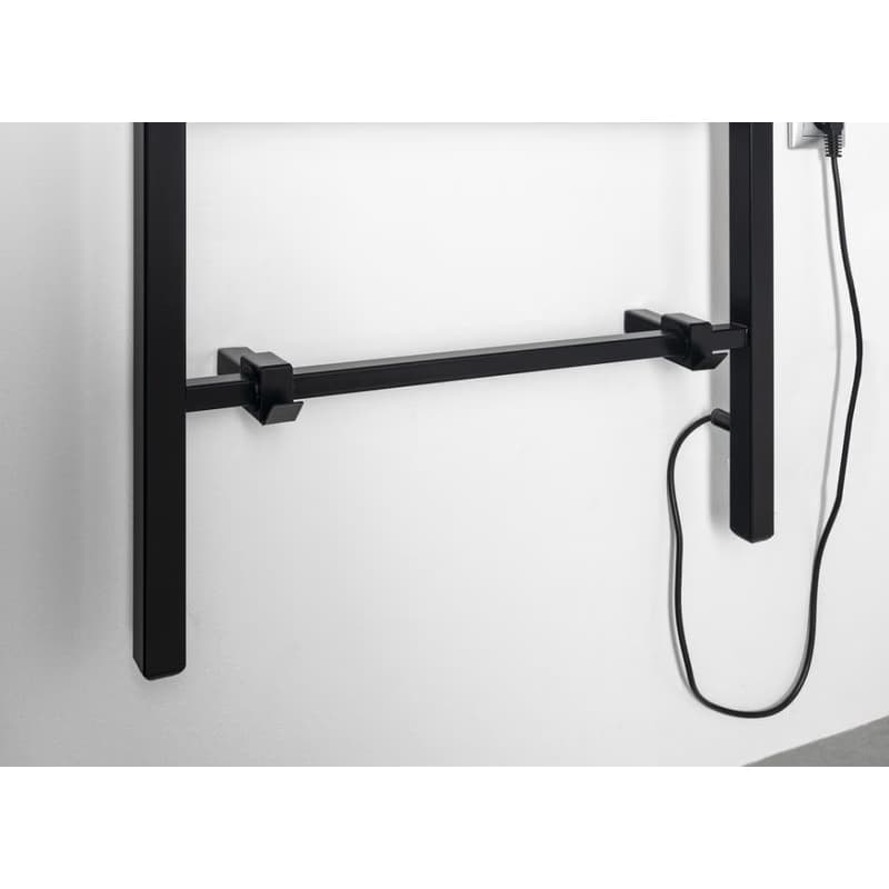 SAPHO - BARBO elektrický sušiak uterákov, hranatý, 600x1600, 160 W, čierna mat BB906 4
