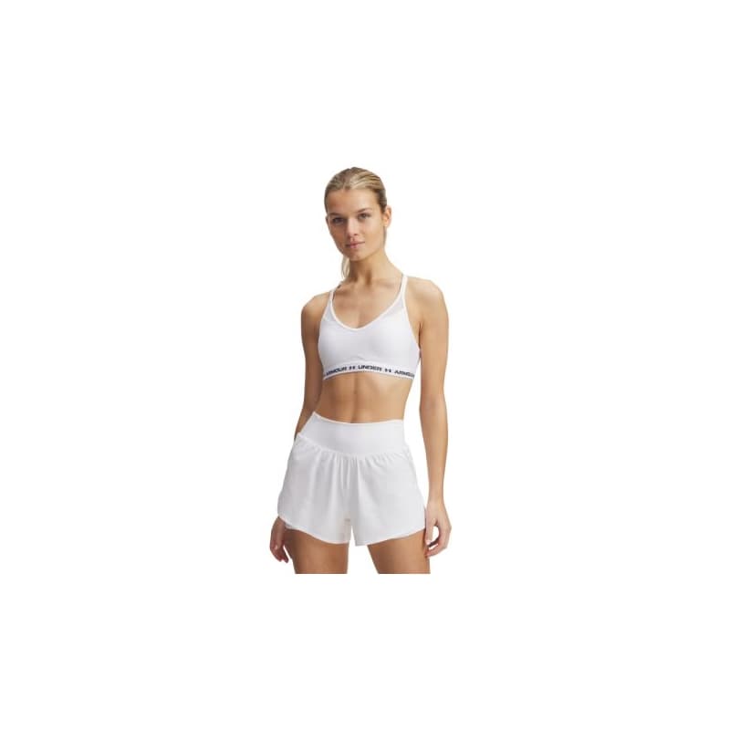 Dámska tréningová športová podprsenka UNDER ARMOUR UA Crossback Low Bra-WHT