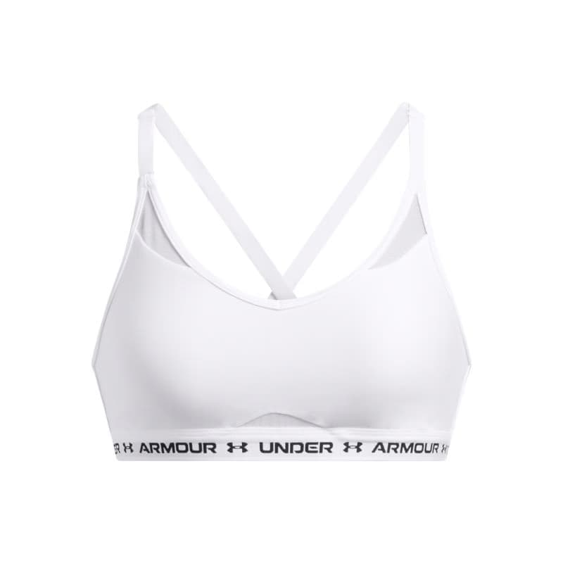 Dámska tréningová športová podprsenka UNDER ARMOUR UA Crossback Low Bra-WHT 4
