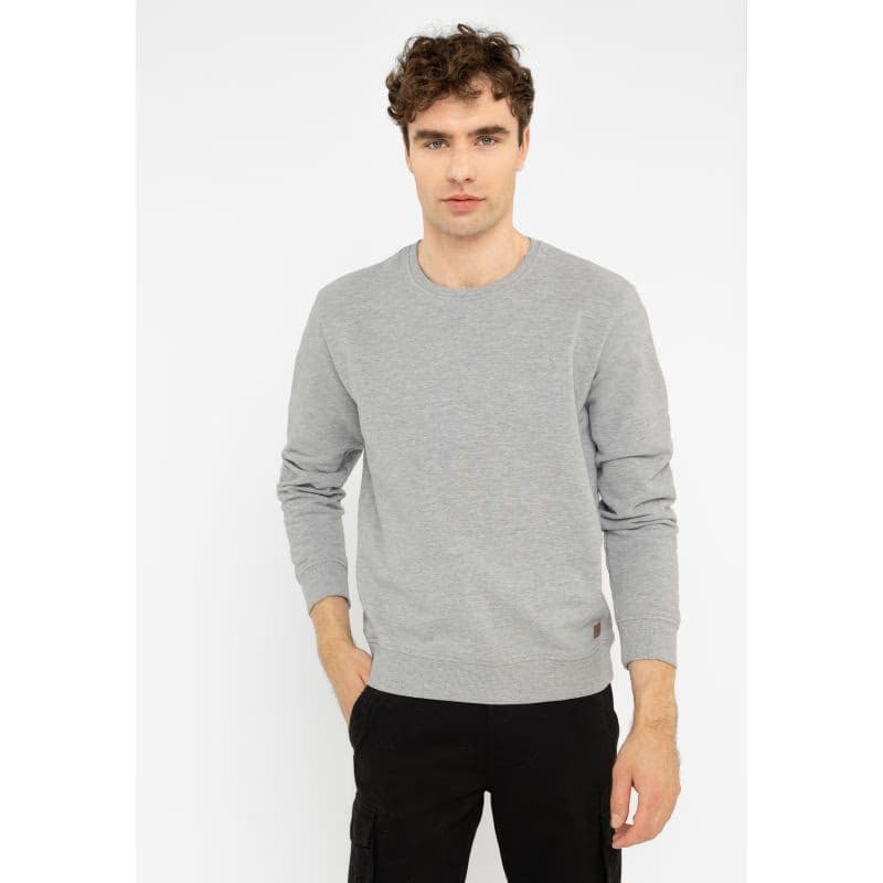 Pánska mikina VOLCANO B-ANDY-702M-GREY MEL 2
