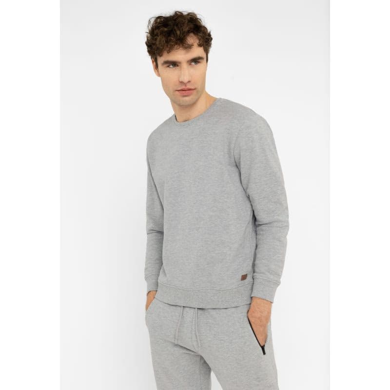 Pánska mikina VOLCANO B-ANDY-702M-GREY MEL 5