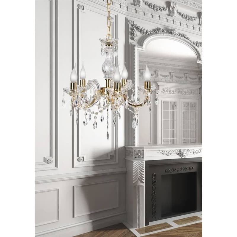 Závesná lampa MARIA 5xE14 luster Candellux 2
