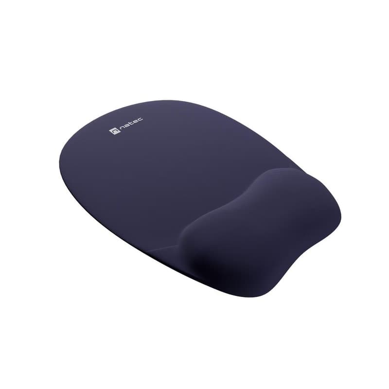 Podložka pod myš ergonomická Natec CHIPMUNK, pamäťová pena, Navy modrá, 230x200 mm 1
