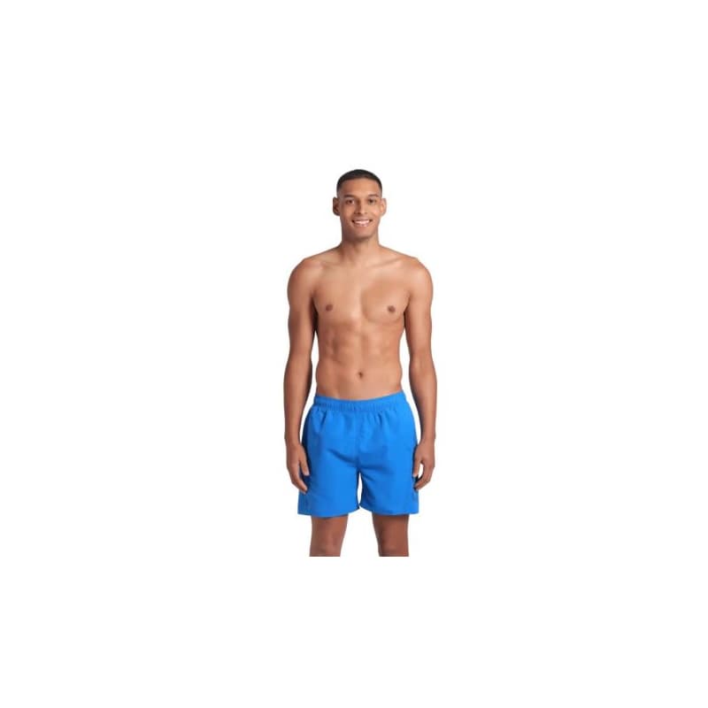 Pánske plavky ARENA FUNDAMENTALS LOGO BOXER R-BLUE CHINA-NAVY