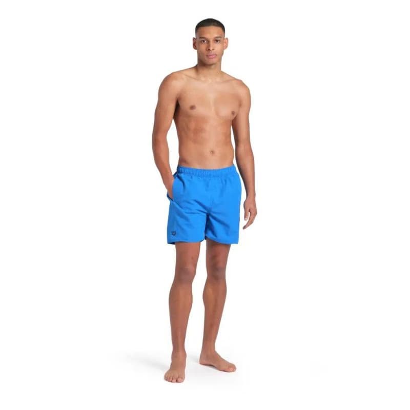 Pánske plavky ARENA FUNDAMENTALS LOGO BOXER R-BLUE CHINA-NAVY 2
