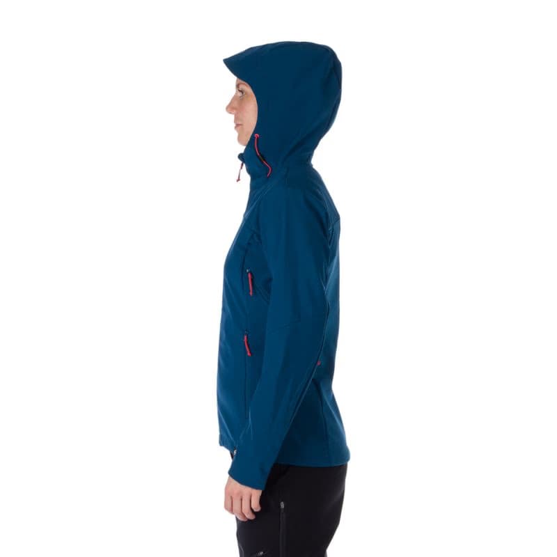 Dámska turistická softshellová bunda NORTHFINDER JANESSA-526-inkblue 3