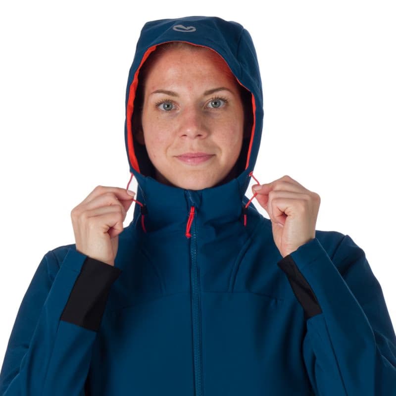 Dámska turistická softshellová bunda NORTHFINDER JANESSA-526-inkblue 5