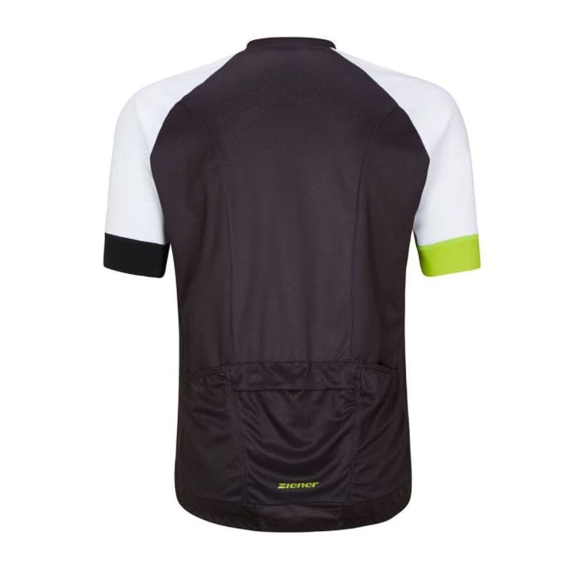 Cyklistický dres s krátkym rukávom ZIENER NOFRET man (tricot) black 2