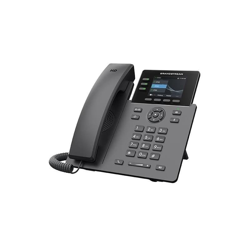 Grandstream GRP2611G SIP telefón, 3 účty, PoE, 12BLF kľúčov, gigabit port 2