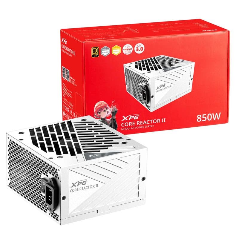 ADATA XPG CORE REACTOR II/850W/ATX 3.0/80PLUS Gold/Modular/Retail 3