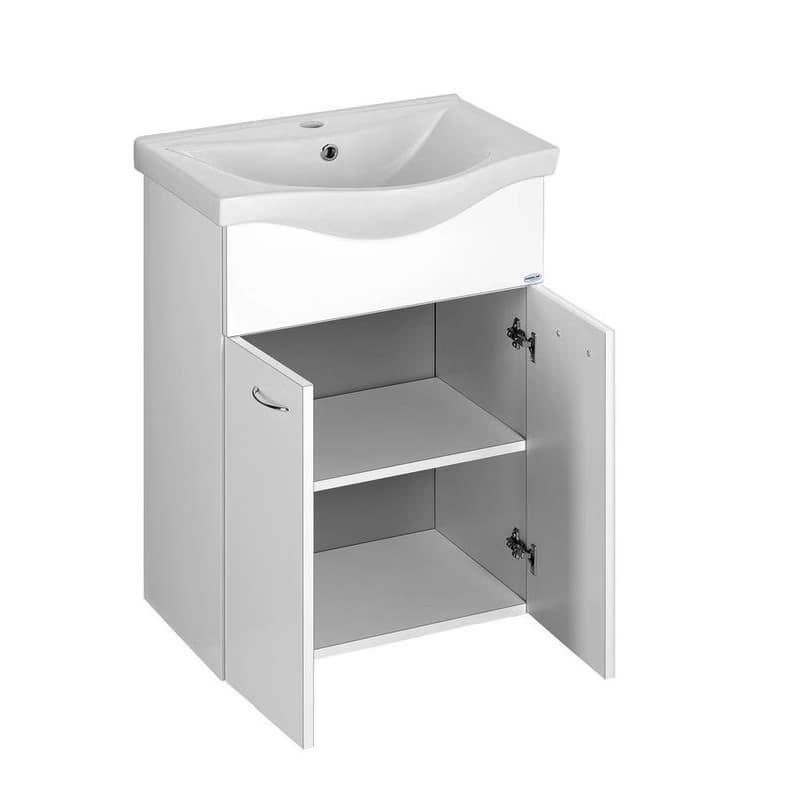 AQUALINE - KERAMIA FRESH umývadlová skrinka 51,1x74x34cm, biela 50057 2