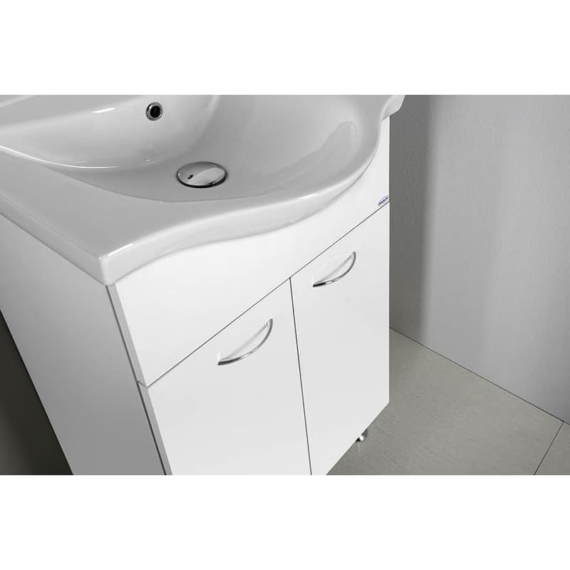 AQUALINE - KERAMIA FRESH umývadlová skrinka 51,1x74x34cm, biela 50057 3