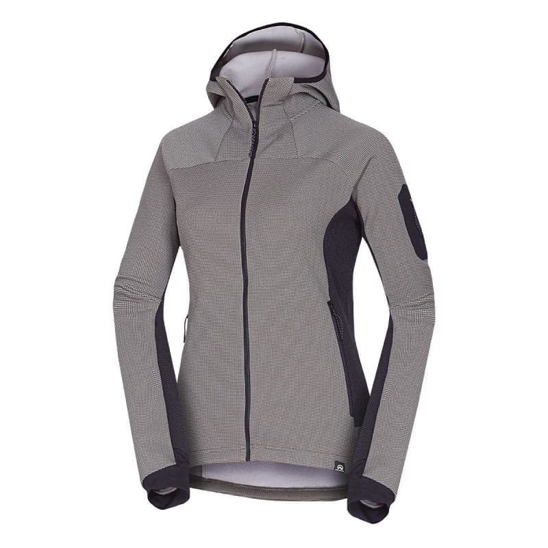 Dámska turistická mikina so zipsom NORTHFINDER MARCELLA-807lightgreenblack 4