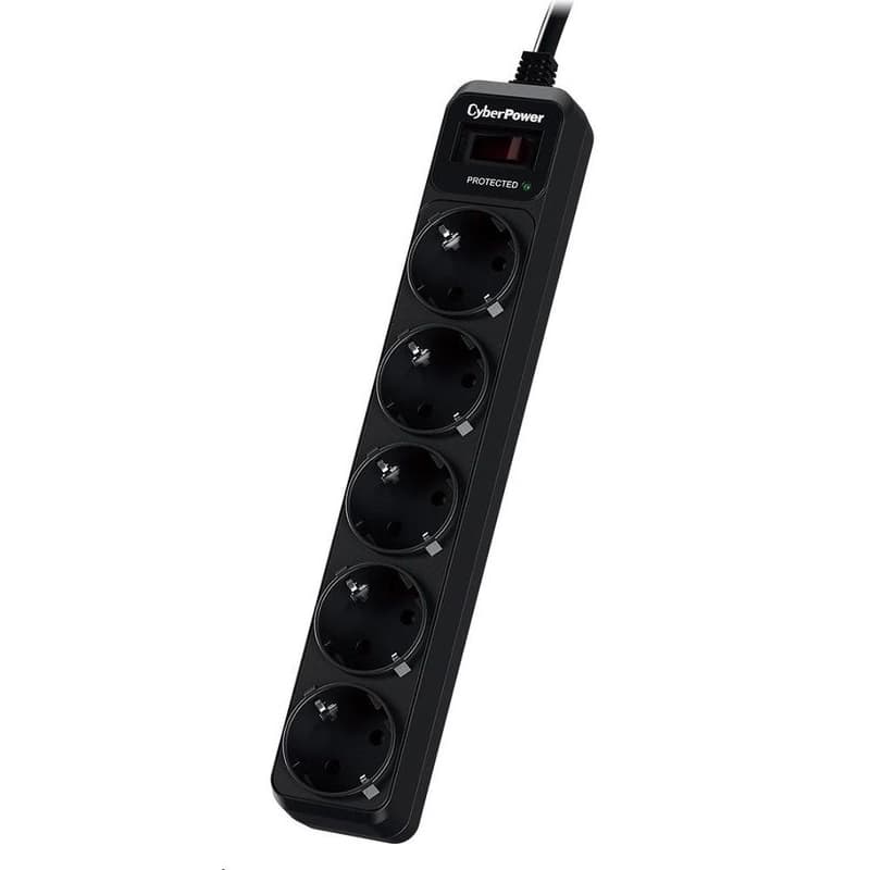 CyberPower Surge Buster™ 5 zásuviek, 1.8m, German, New 1