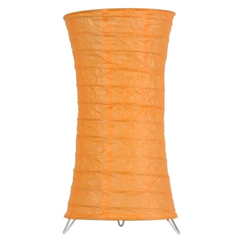 Papierová stojaca lampa oranžová noc 60W E14 Tai 1
