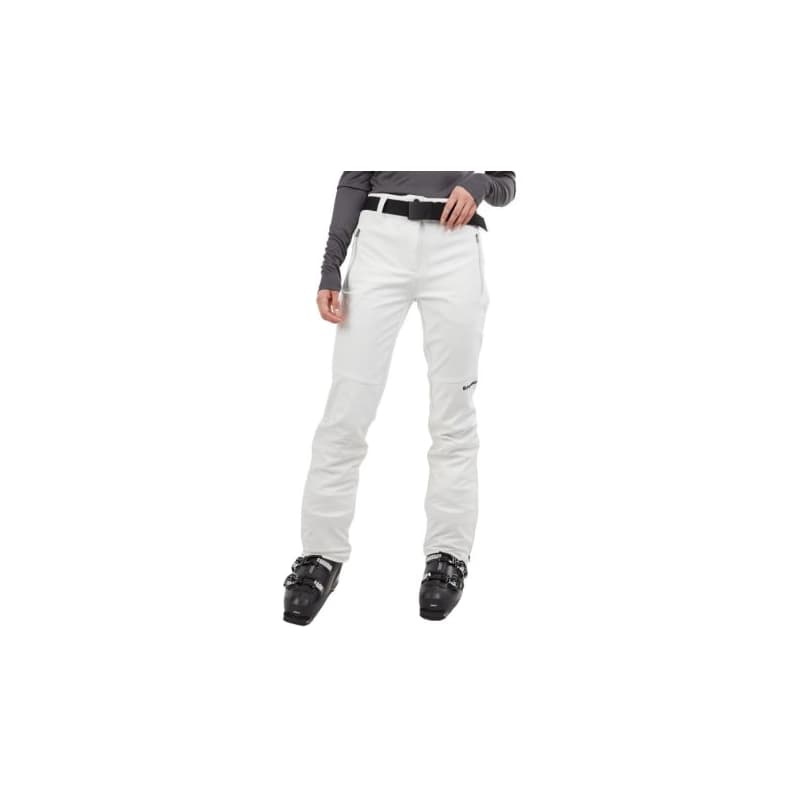 Dámske lyžiarske softshellové nohavice FUNDANGO Galena Softshell Pants-100-white