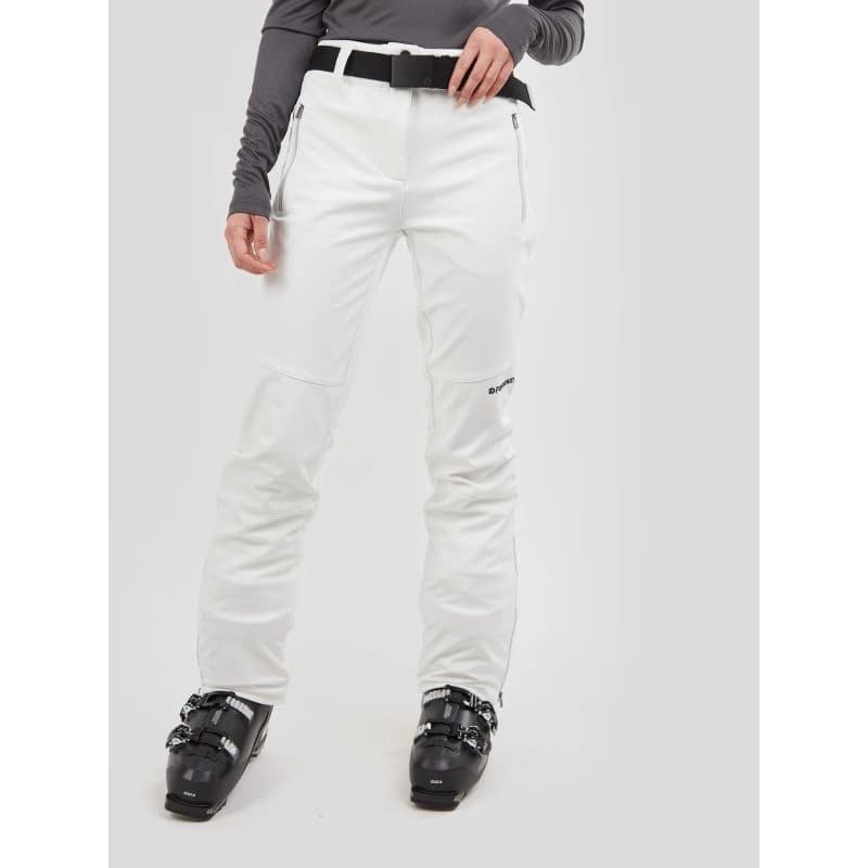 Dámske lyžiarske softshellové nohavice FUNDANGO Galena Softshell Pants-100-white 2
