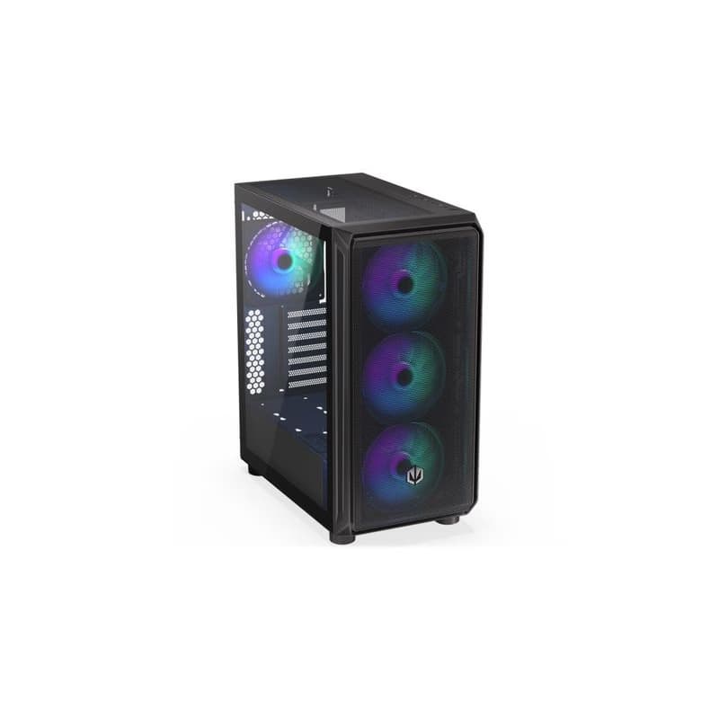 ENDORFY Case Arx 500 ARGB, Priehľadná bočnica, ATX, 4x140mm ARGB Fan, čierna 3