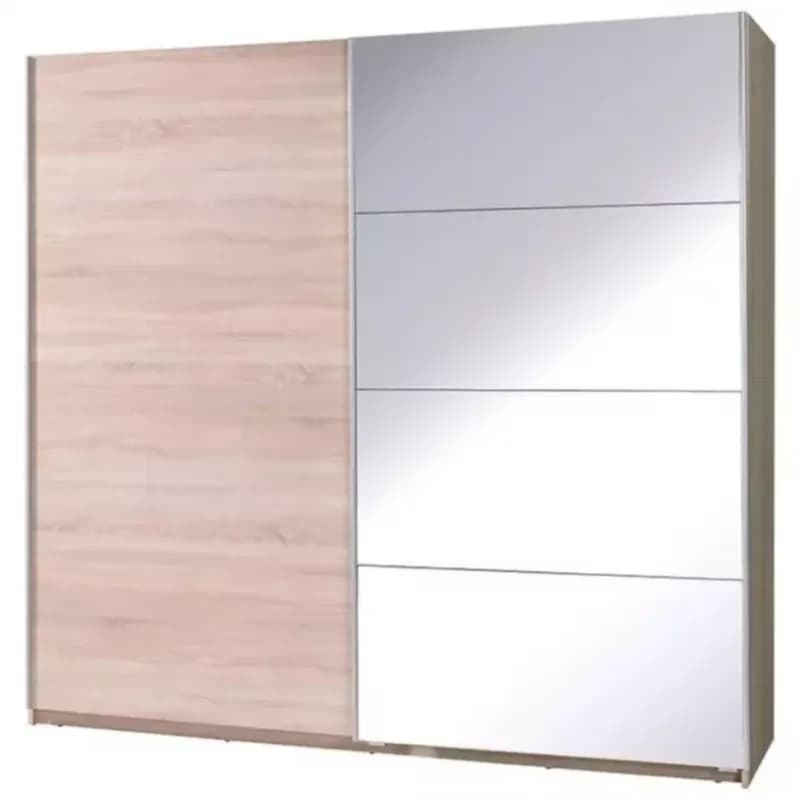 Skriňa Twister 3 dub sonoma/zrkadlo 225 cm 1