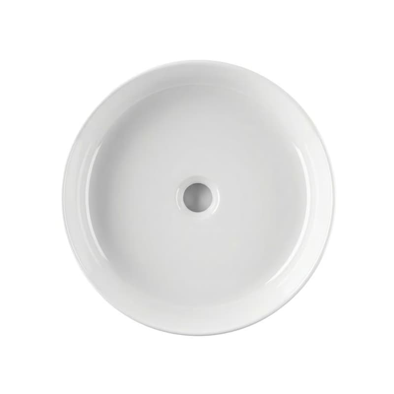 INVENA - Umývadlo na dosku GLAMOUR TREND 36cm biela CE-63-001-C 5
