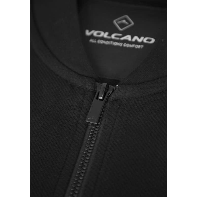Pánska mikina so zipsom VOLCANO B-BONET-BLACK 6