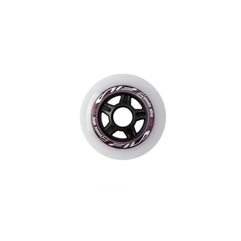 Náhradné kolieska na korčule FILA SKATES FILA WHEELS 6x90MM 83A WHT MAG 1