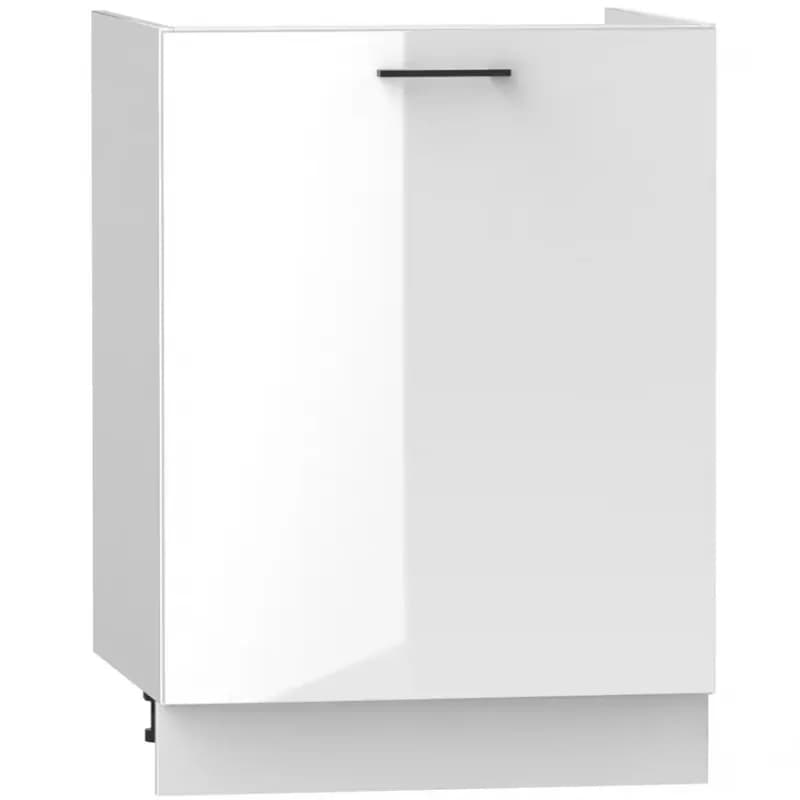 Kuchynská skrinka Oscar D60zl Pl biely lesk/biela 1