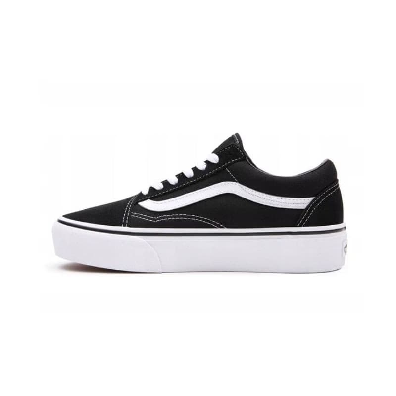 Dámska vychádzková obuv VANS UA Old Skool Platform black white 3