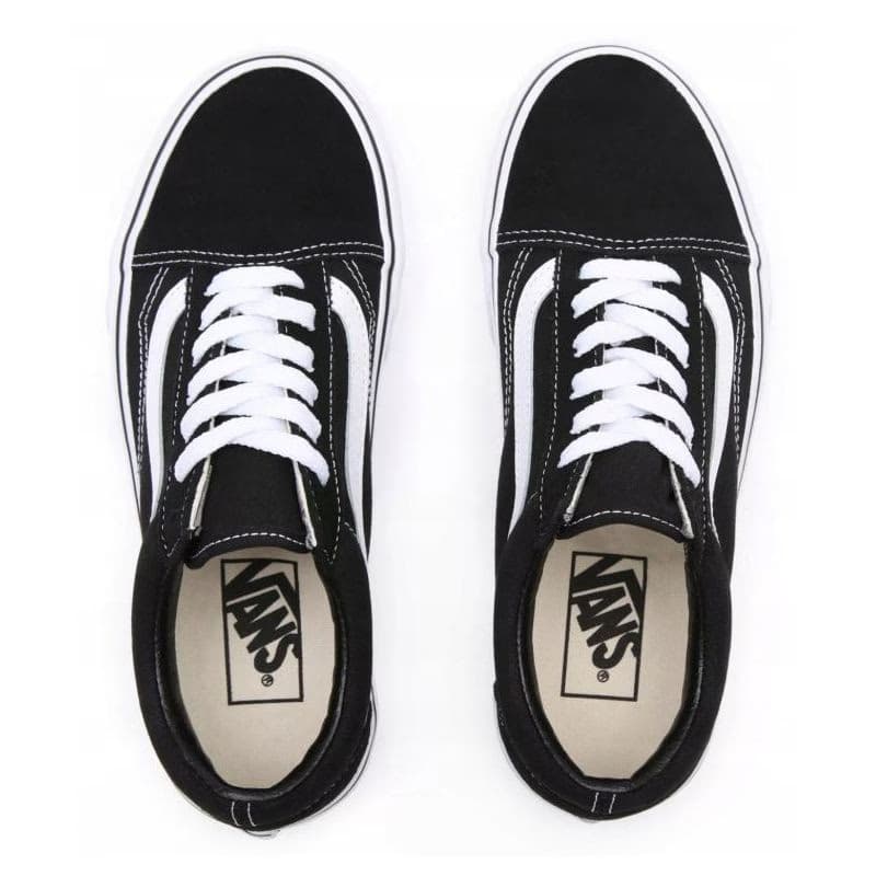 Dámska vychádzková obuv VANS UA Old Skool Platform black white 5