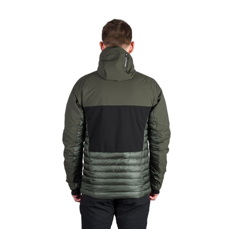 Pánska turistická bunda NORTHFINDER EMERYK-550blackdarkgreen 5