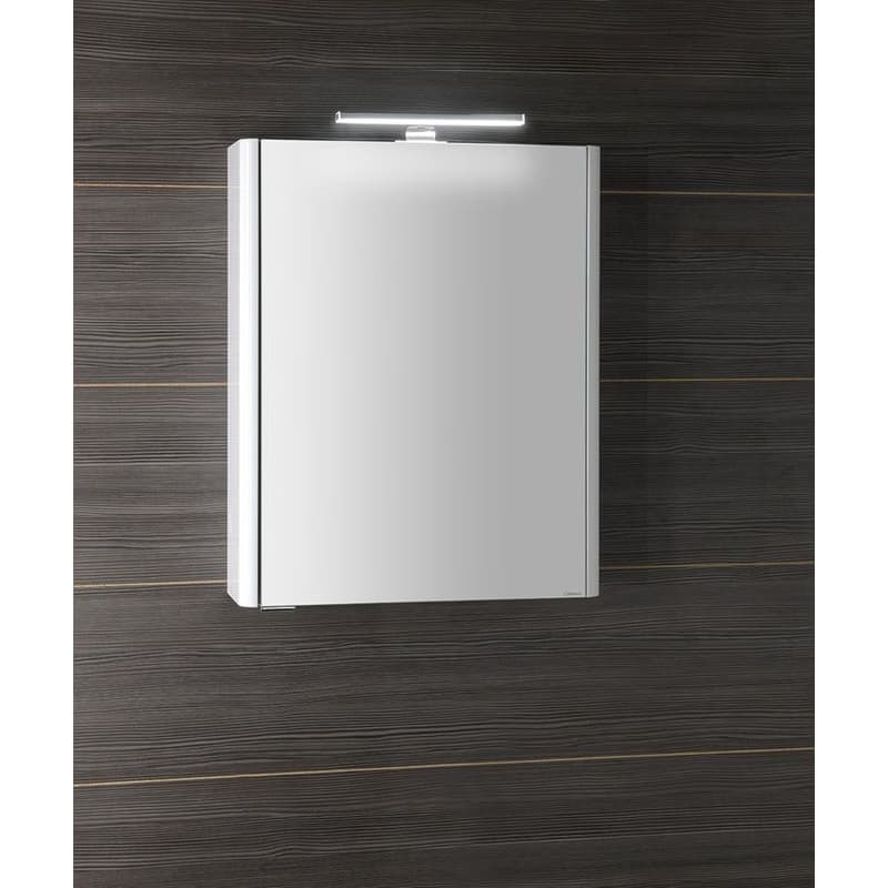 SAPHO - LUCIE galérka s LED osvetlením, 55x70x17cm, biela LU055-0030 2