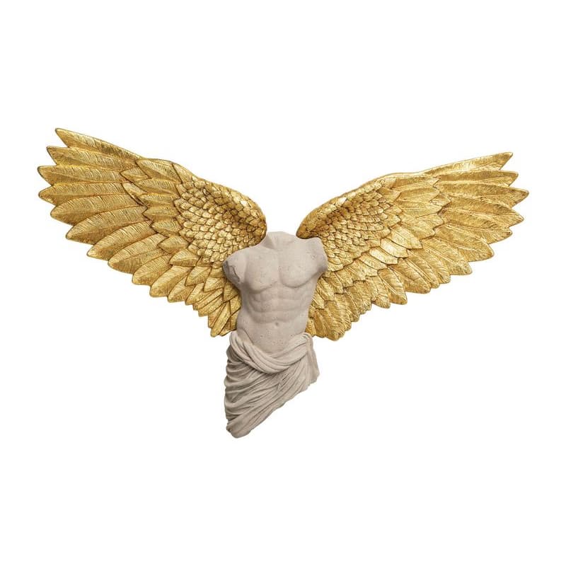 Guardian Angel Male nástenná dekorácia biela 1