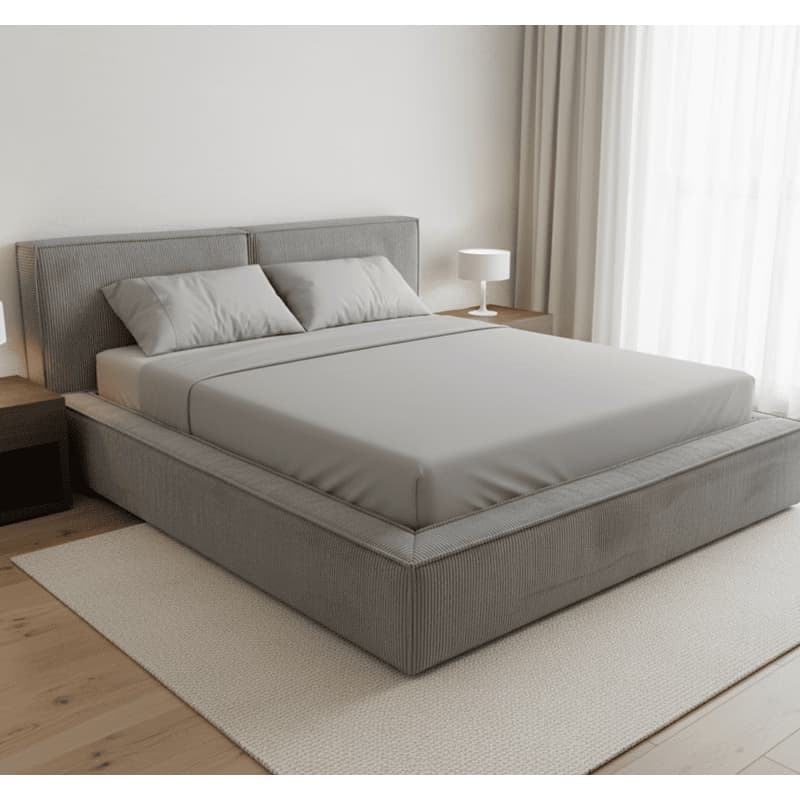 Elvisia Manželská posteľ MAXON s výklopným roštom | sivá 160 x 200 cm 4