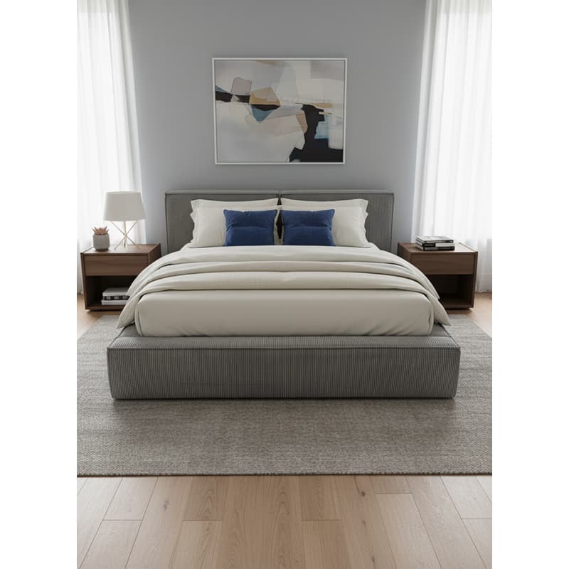 Elvisia Manželská posteľ MAXON s výklopným roštom | sivá 160 x 200 cm 5