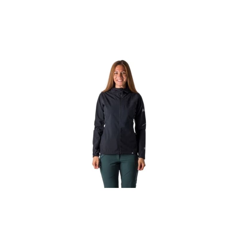 Dámska turistická softshellová bunda NORTHFINDER AMERICA-BU-4972OR-269-black